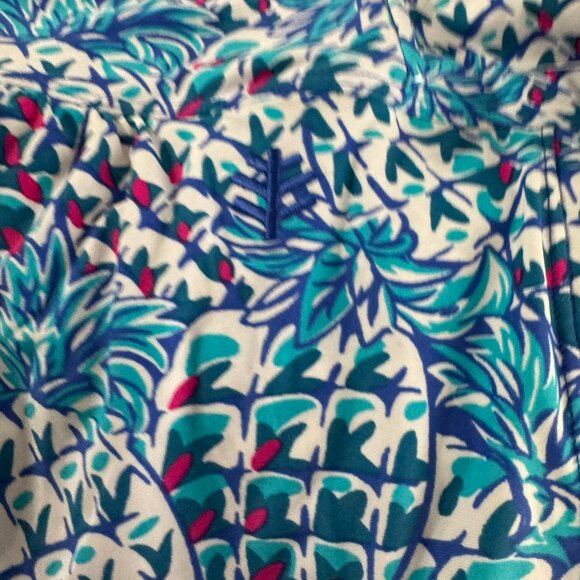 Coolibar Ripple Swim Shorts Womens 2XL Pineapple Print UPF 50+ NWT SS-2053 - Picture 5 of 11